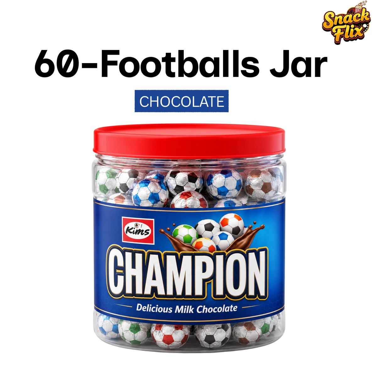 Chocolate Footballs β Mini Chocolate Balls | 60 Pieces β½π«β¨