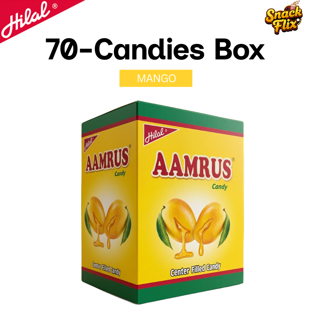 AAMRUS Candy - 70 Candies Box 🥭