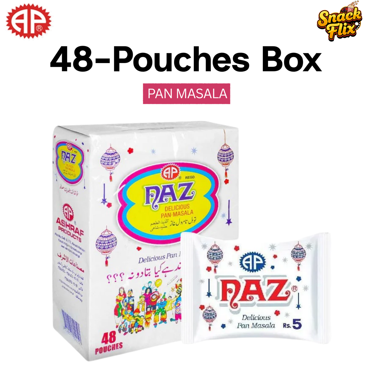 Naz Pan Masala โ 48 Sachets Box ๐๐ฟ