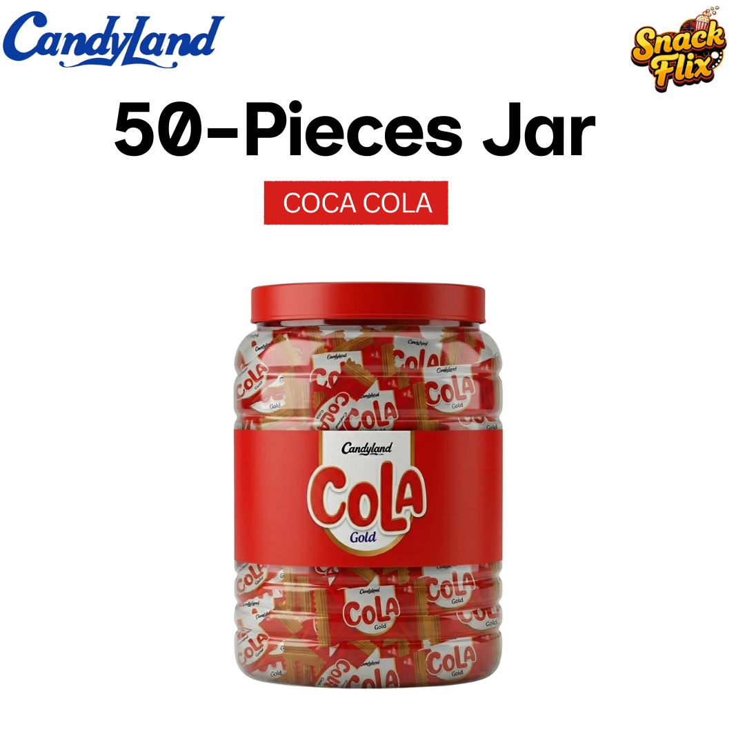Cola Candy – CandyLand | 50 Candies Jar 🥤🍬