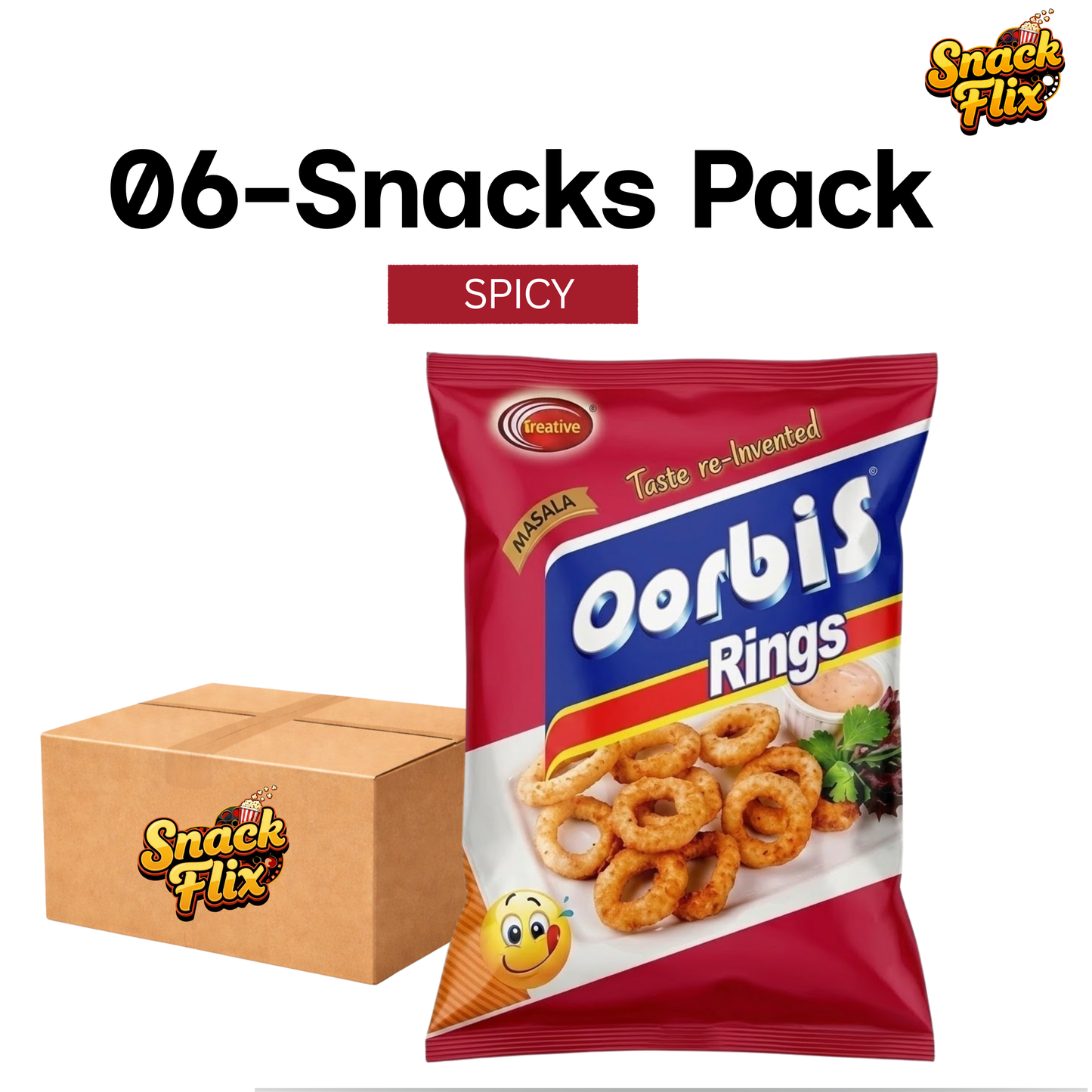 Oorbis Rings – Creative Foods | 06 Snack Packs 🌀🔥