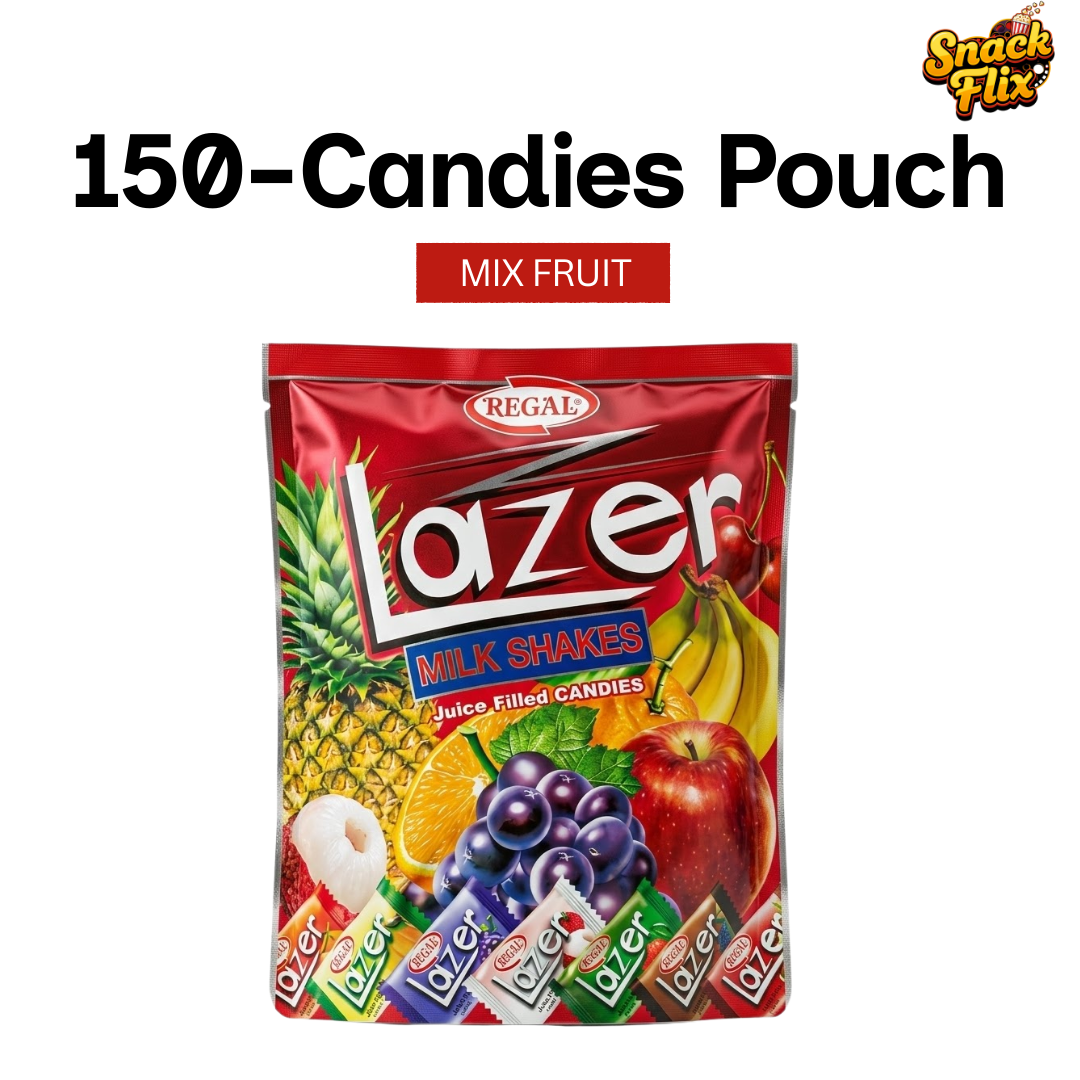 Lazer Candy – 150 Candies Pouch🌈✨