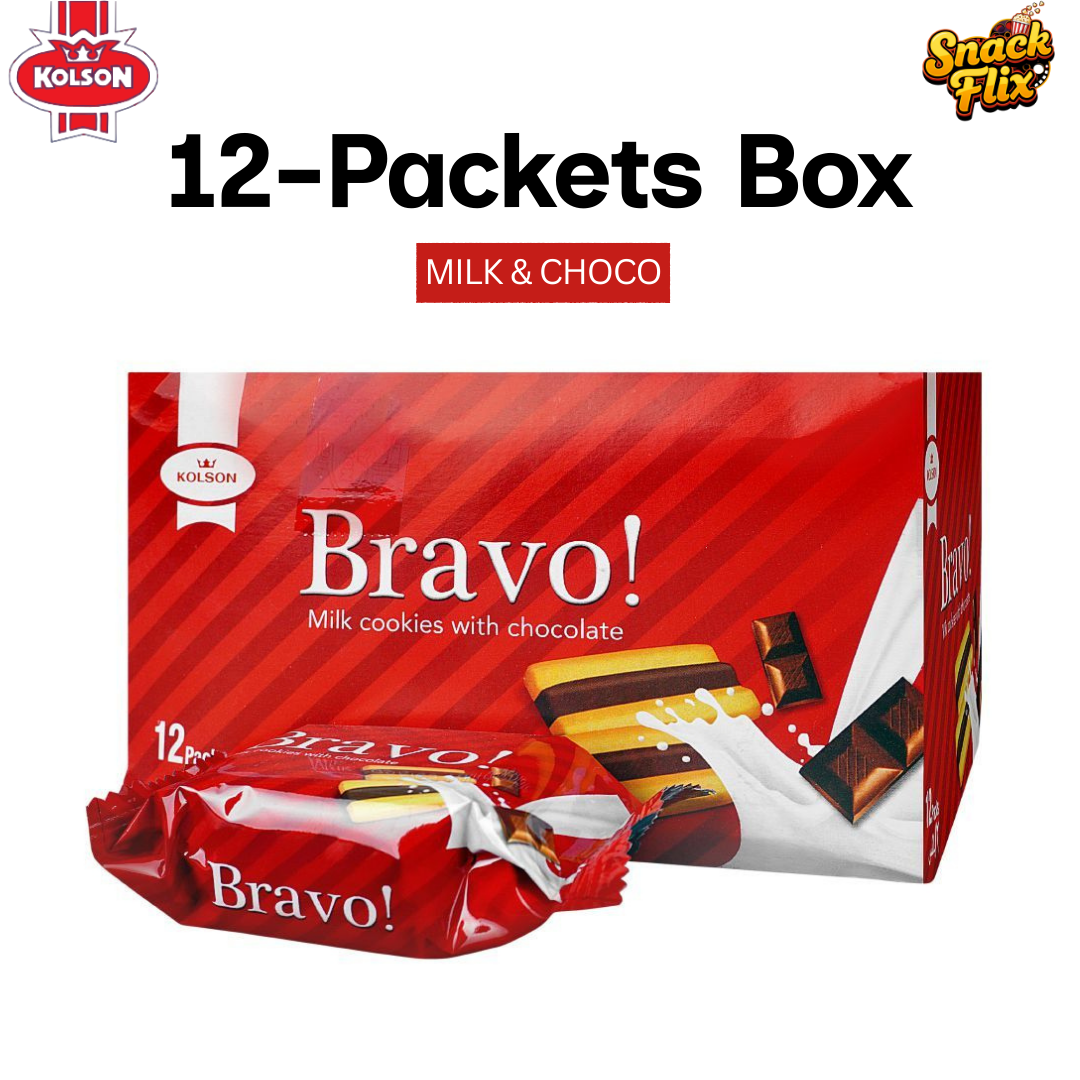 Bravo– Classic Biscuits | 12 Snack Packs 🍪✨
