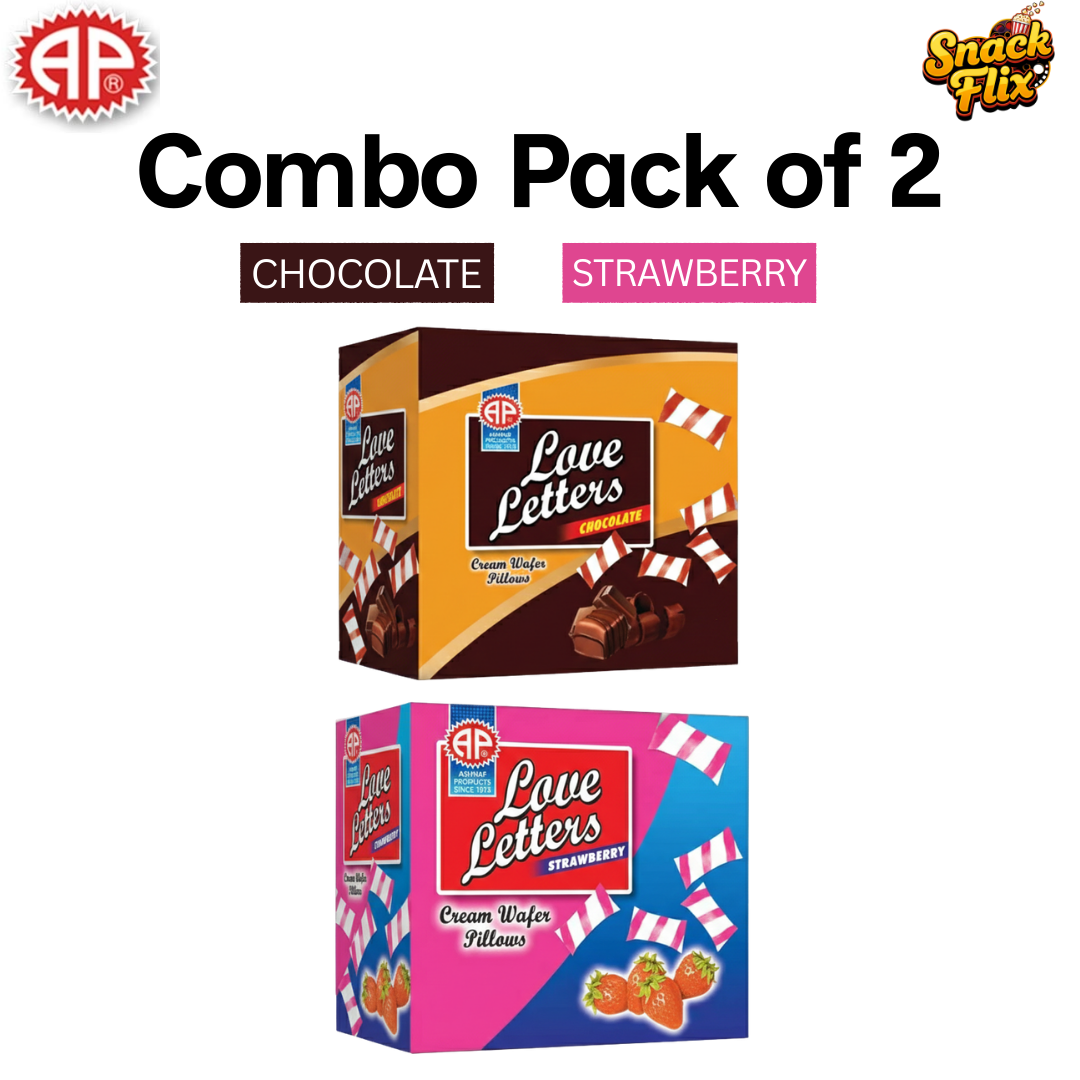 Love Letter Combo (Pack of 2) 🍫🍓✨
