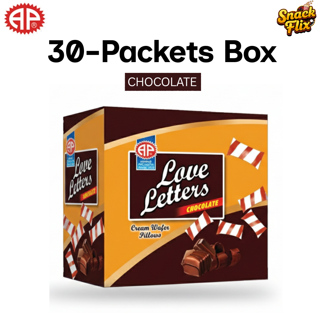 Love Letter – Chocolate | 30 Snack Packs 🍫✨