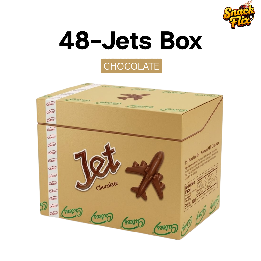 Jet Chocolate – Mini Chocolate Jets | 48 Pieces ✈️🍫✨