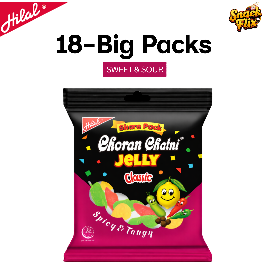 Chooran Chatni Jelly – 18 Packs Box ⚫✨