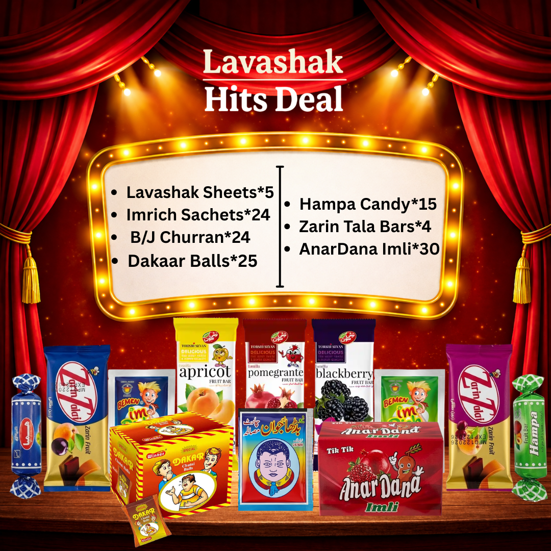 Lavashak Hits Deal – Ultimate Khatta Chatpata Bundle + FREE Delivery