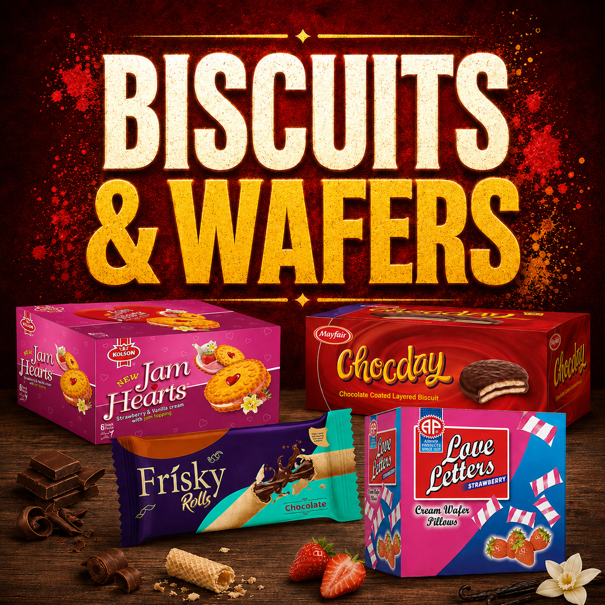Biscuits & Wafers 🍪