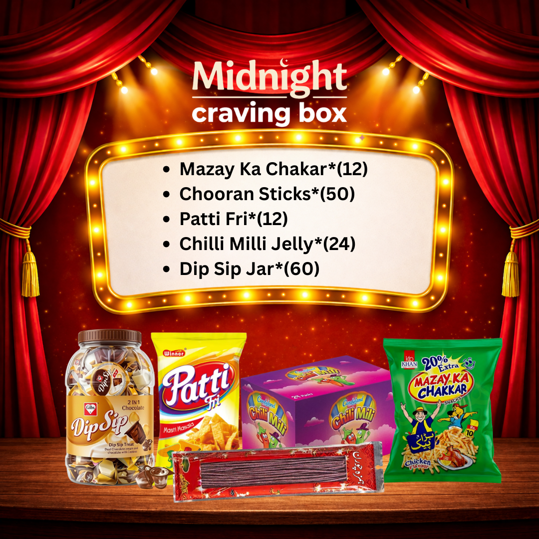 Midnight Craving Box – Free Delivery 🚚 | Late Night Snack Combo 🍫🔥