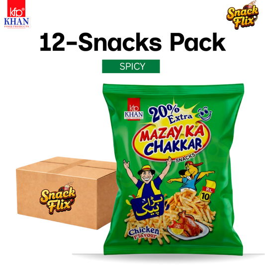Mazay Ka Chakkar | 12 Snack Packs 📦✨