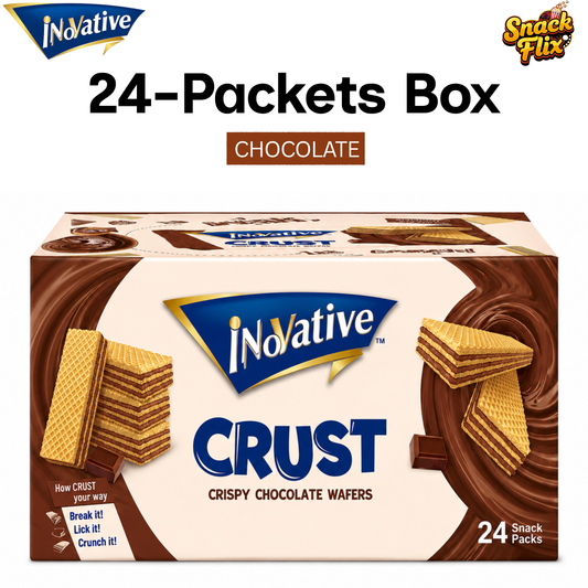 Innovative Crust Crispy Chocolate Wafers (24 Packets Box) 🍫