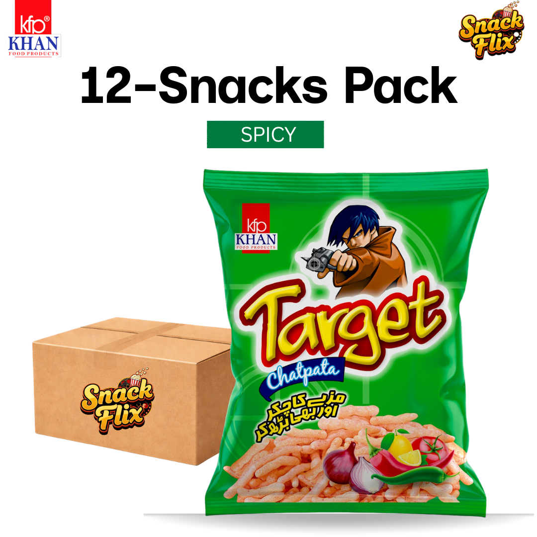 Target Chatpata – Tangy & Spicy | 12 Snack Packs 🍟✨
