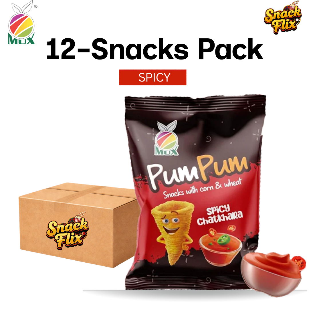 Pum Pum – Happy Foods | 12 Snack Packs 🔥🌽