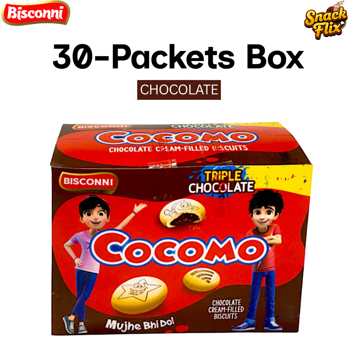 Cocomo – Sandwich Biscuits | 30 Snack Packs 🍫✨