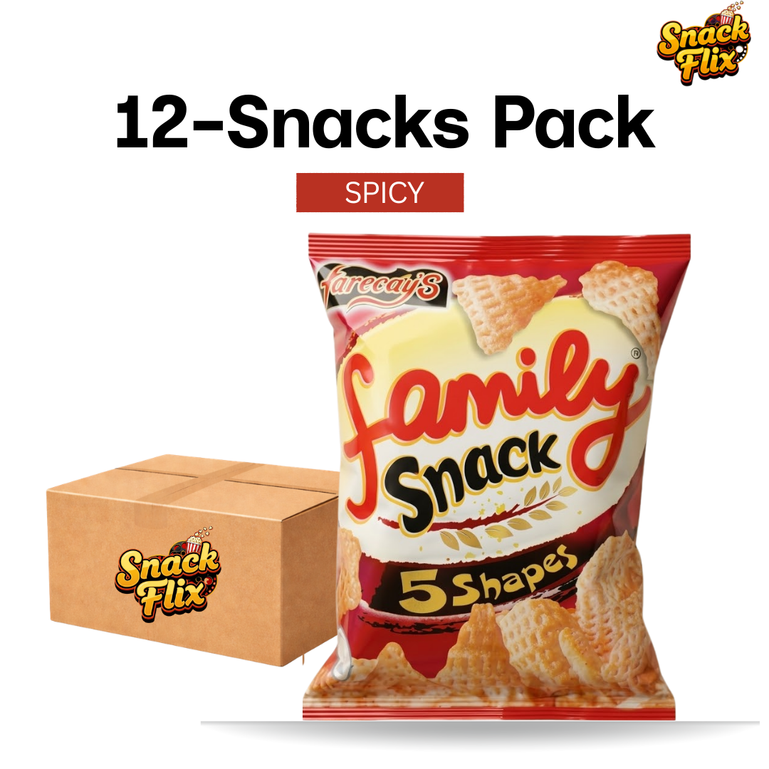 Family Snacks – Happy Foods | 12 Snack Packs 🍿🥨🍗 – Snack Flix