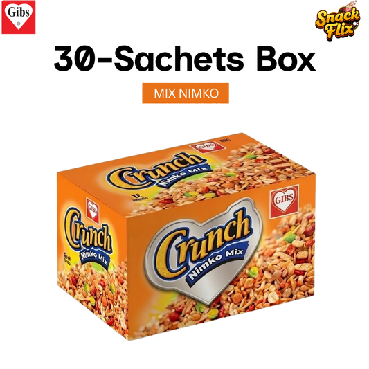Crunch Nimko – Gibs | 30 Sachets Box 🌶️🥜