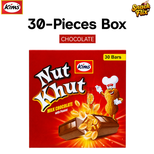 Nut Khut Chocolate | 30 Packets Box 🍫🥜