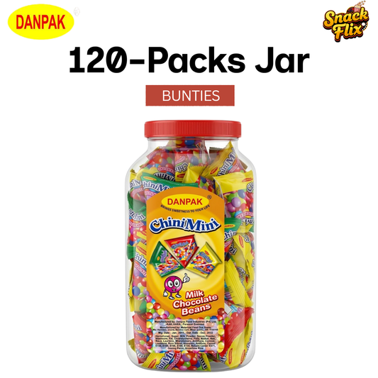 Chini Mini Bunties – 120 Packs Jar ✨