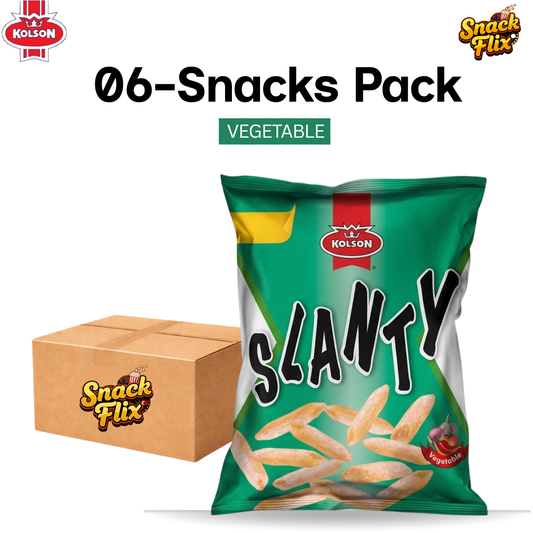 Slanty Green – Kolson | 6 Snack Packs 🟢🥦