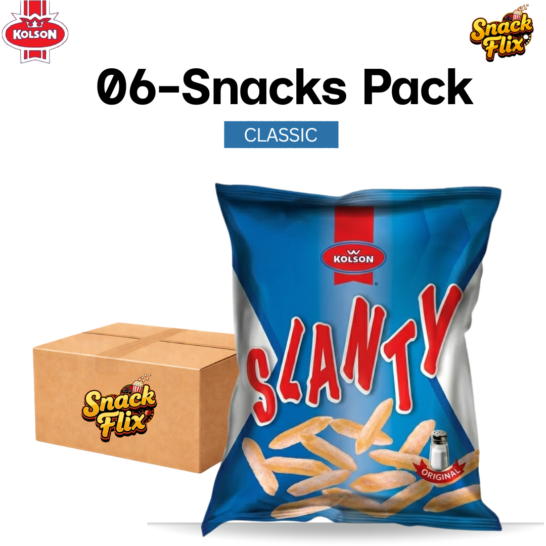 Slanty Blue – Kolson | 6 Snack Packs 🔵🧂