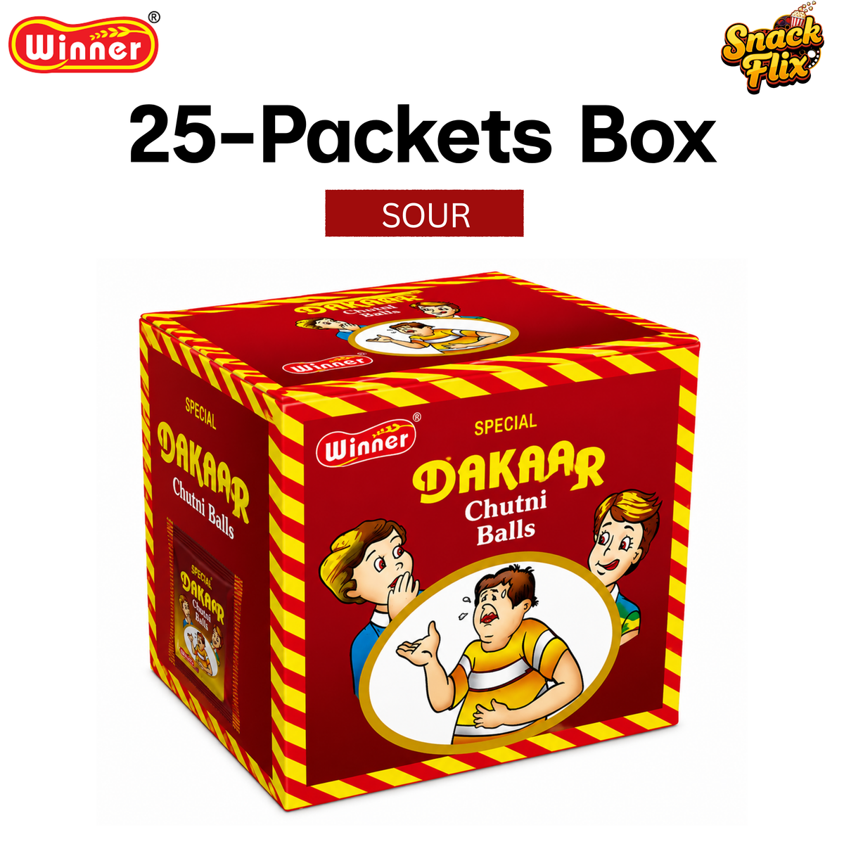 Dakaar Chatni Balls– 25 Pieces Box ⚫✨ -