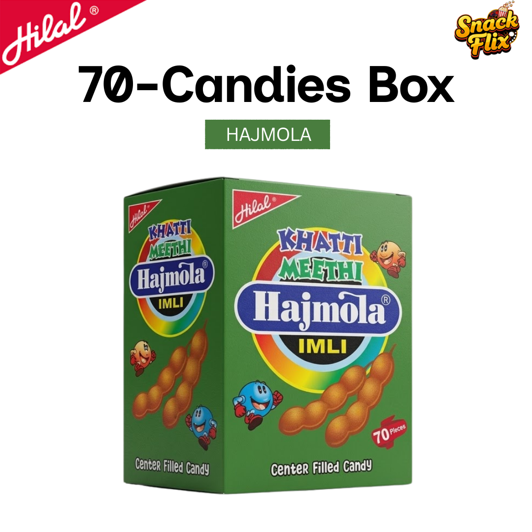 Hajmola Candy – 70 Piece Box🟤✨