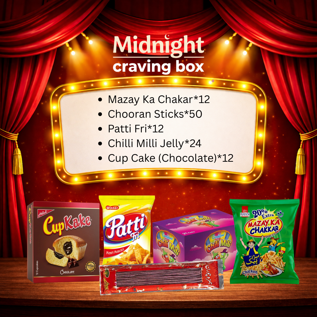 Midnight Craving Box – Free Delivery 🚚 | Late Night Snack Combo 🍫🔥