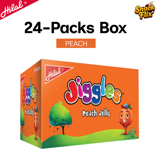 Peach Jelly – Hilal | 24 Pieces Box 🍑✨