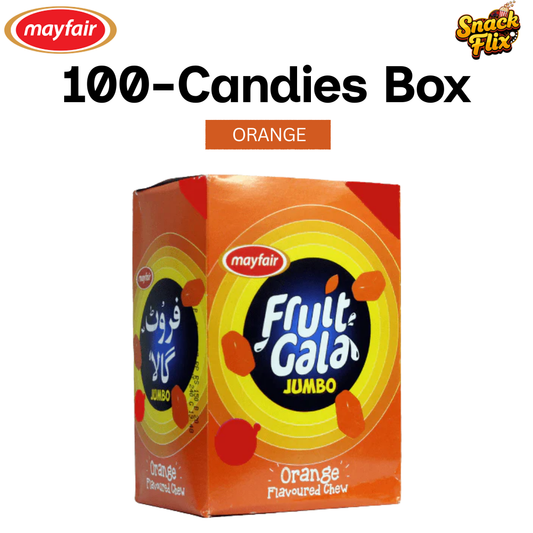 Fruit Gala - Orange - 100 Candies Box🍊