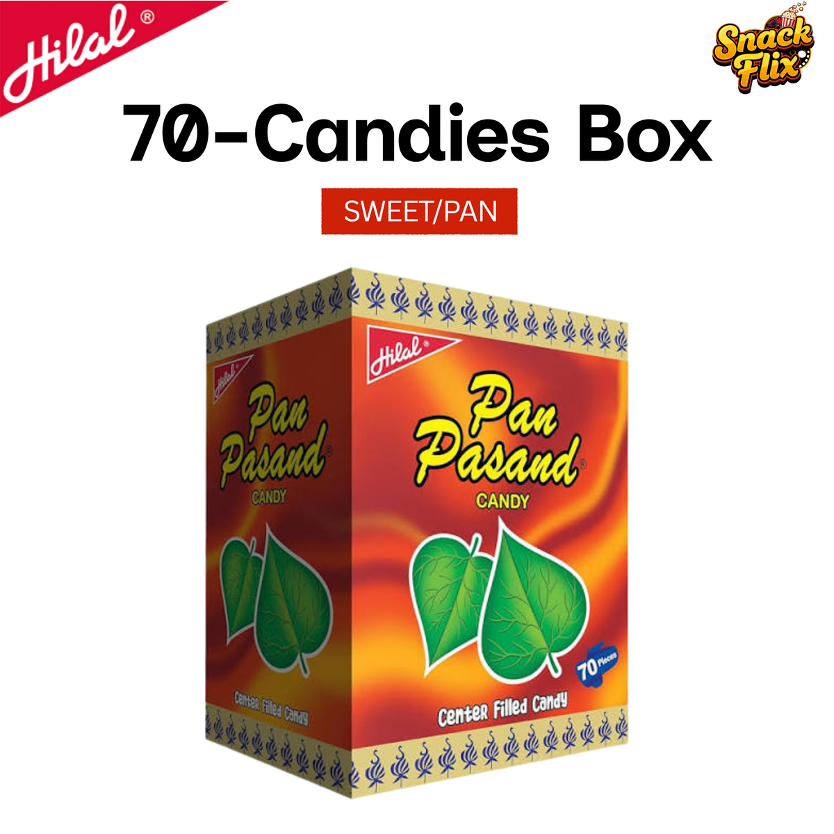 Pan Pasand Candy - 70 Candies Box 🍃