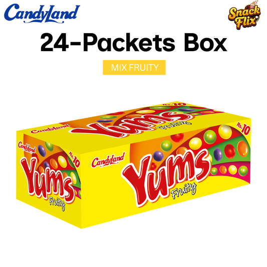 YUMS - Fruity Flavor - 24 Packets Box