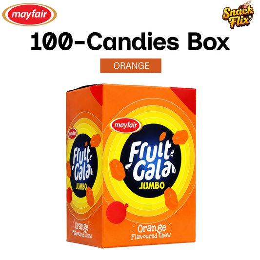 Fruit Gala - Orange - 100 Candies Box🍊