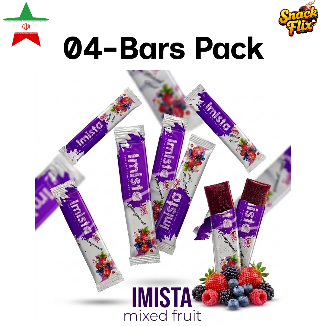 Imista Bars - Mix Fruit Pack of 04
