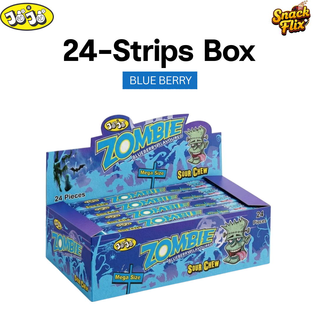 Zombie Strips by Jojo–24 Packets Box 🔵💀