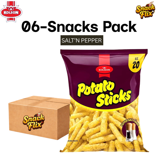 Potato Sticks – Kolson | 06 Snack Packs 🥔✨