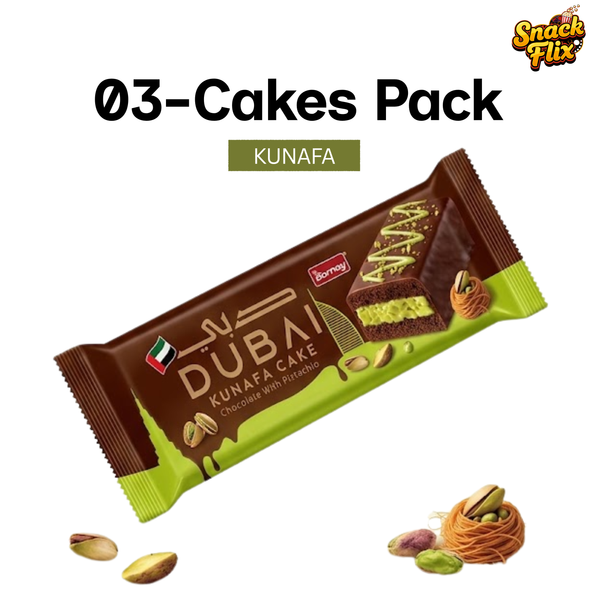 Dubai Kunafa Cake | Pack of 3 🍰✨
