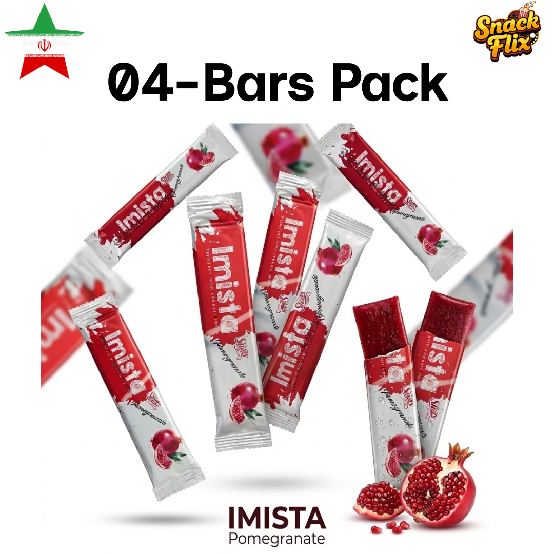 Imista Bars - Pomegranate Flavor Pack of 04