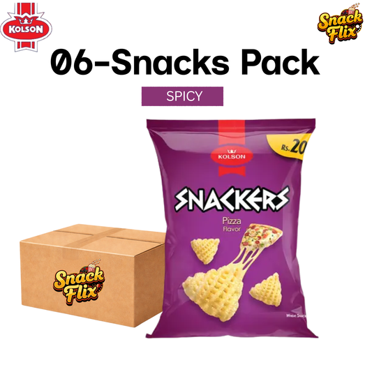 Kolson Snackers Pizza Flavor  | Pack of 6🍕