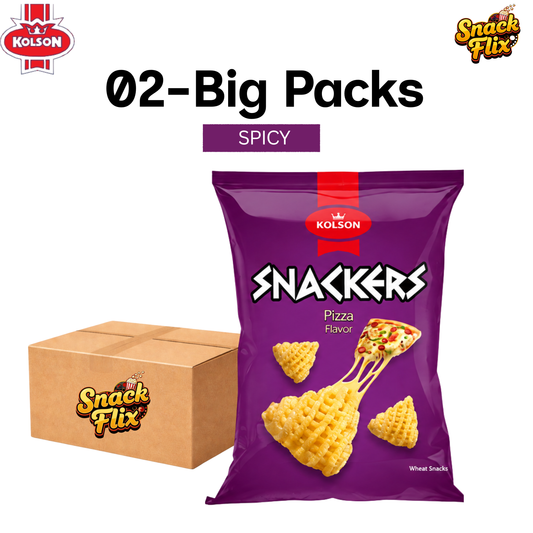 Kolson Snackers Pizza Flavor  |  2 Bigger Packs🍕