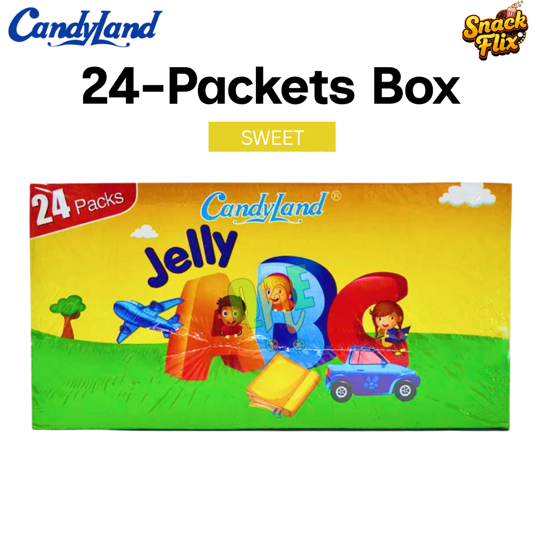 ABC Jelly – 24 Packets Box🍬✨