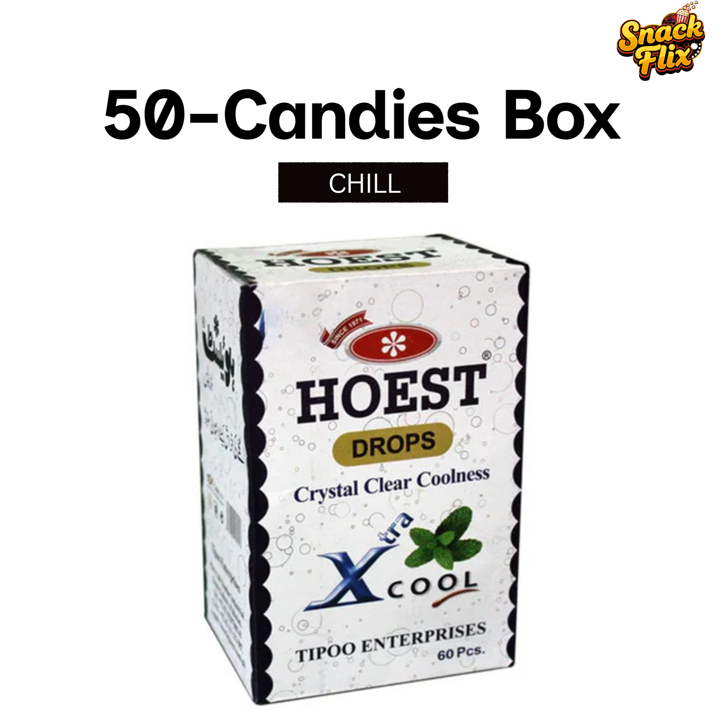 Hoest Xtra Cool Mint Drops (50 Candies Box) ❄️🍬