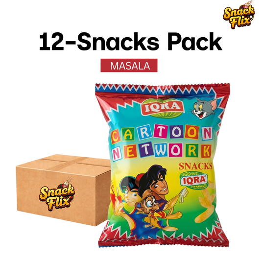 Iqra  Masala Snacks (12 Snack Packs) 🌶️