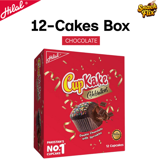 Cup Kake Celebrations Chocolate – 12 Pieces Pack 🍫🧁