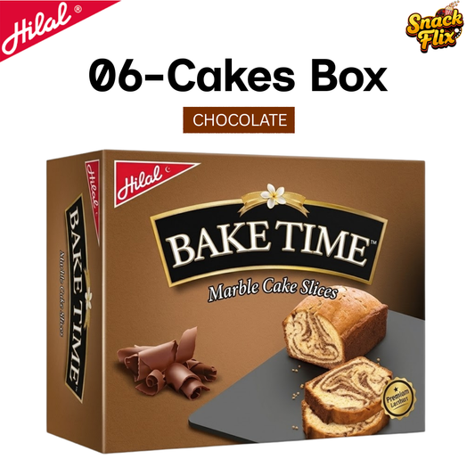 Bake Time Marble – 6-Pieces Box 🍫