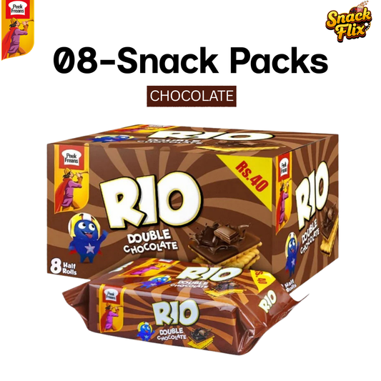 RIO– Chocolate Biscuits | 8 Snack Packs 🍫✨