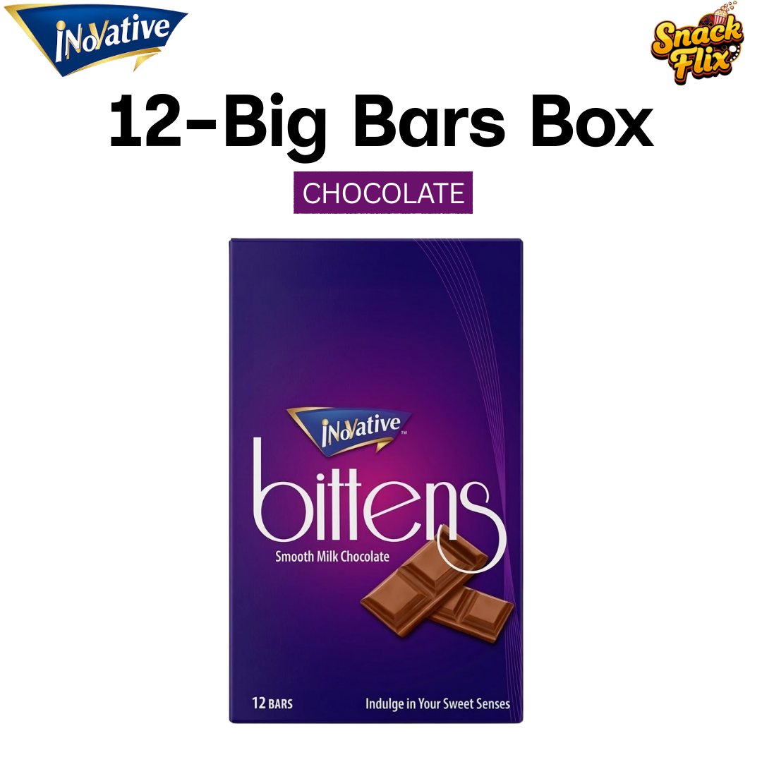 Bittens – Chocolate | 12 Big Bars 🍫✨