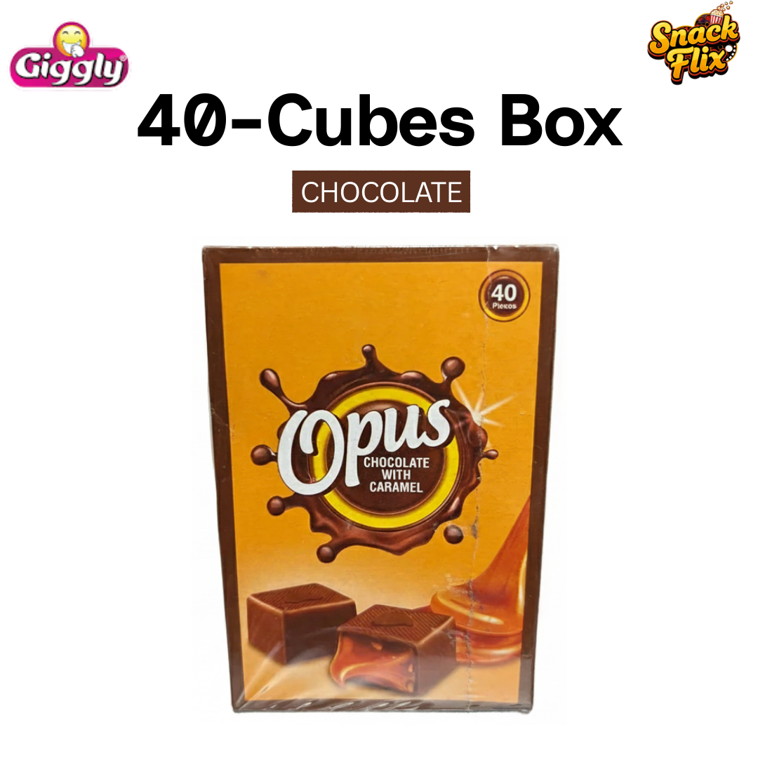 Opus – Chocolate Cubes | 40 Pieces Box 🍫✨