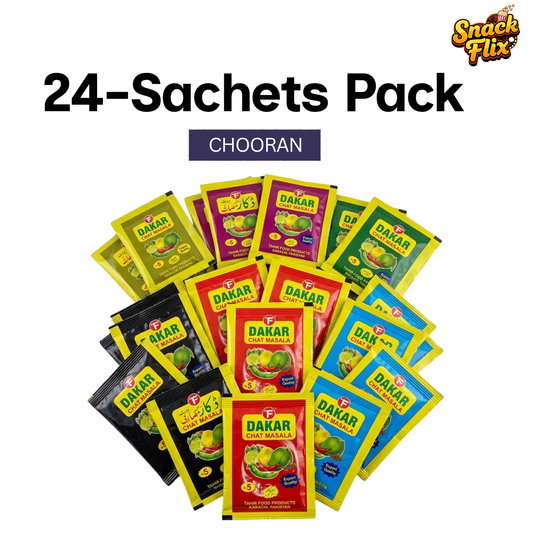 Dakar Chat Masala Chooran Mix (24 Sachets Pack) 🌶️🥭