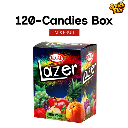 Lazer Candy – 120 Candies Box🌈✨